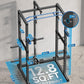 Sportsroyals Power Cage,1600lbs Multi-Function Power Rack with Adjustable Cable Crossover System and More Training Attachment, Weight Cage for Home Gym