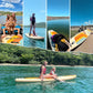 PORTAL SUP Inflatable Paddle Board for Adults 10'6'' Stand Up Paddleboard,Non-Slip Deck Blow up Paddle Boards with Adjustable Paddle, Carry Bag, and Repair Kit