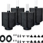 4 Pack 70-80 Gal Aquarium Sponge Filter with Air Stone and Ceramic Filter Media Quiet Fish Tank Filters for Breeding Fry Betta Shrimp Fish Tank with Accessories