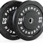 GIKPAL 2-Inch Bumper Plates High Bounce - Rubber Olympic Weight Plates Set for Home Gym, Barbell Plates for Weight Lifting Strength Training,