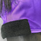 Horse Mesh Fly Mask with Ears, Soft Lycra Mesh Mask Anti-UV with Ears Violet, Pony