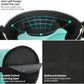 Horse Feed Bag 2 Pcs, Mesh Feed Bags for Horses, Muzzle Feedbag for Feeding Grain, Anti-Spill Design Feeder, Soft Neck Pad Nose Pad, Universal Fit (Mint, Pack of 2)