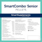 SmartCombo Senior Pellets | Joint, Hoof, Skin, and Coat Supplement For Senior Horses | Contains Glucosamine, Hyaluronic Acid, MSM, Devil's Claw, Biotin, and More | 28 Servings | 6.2 lb Bag