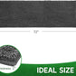 Dog Door Mat Indoor Entrance, 72" x 24" Absorbent Quick-Drying Mud Rugs, Non-Slip Door Rugs for Entryway Indoor Washable, Soft Chenille Dog Mat for Muddy Paws