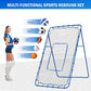 Volleyball Rebounder Net, Soccer Baseball Rebound Pitchback Net, Adjustable Target Practice Nets, Easy Setup Softball Bounce Back Trainer Equipment, Improve Sport Training Skills for Backyard