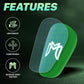 MiniGuards - Mini Shin Guards for Soccer Players - Tiny Shin Pads for Men, Women, Teens - Miniature Shin Guards 3.9 x 2.4 inch - Perfect for High Level Soccer Athletes