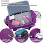 FIORETTO Women's Gym Duffle Bag with Shoes Compartment, 37L Capacity, Ideal for Travel, Gym, Sports, Duffel, Weekender