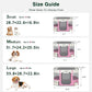 Love's cabin Pet Puppy Dog Playpen, Large Dog Tent Crates Cage Indoor/Outdoor, Portable Exercise Playpen for Cat, Foldable Pop Up Dog Kennel Playpen with Carring Case (L, Light Pink)
