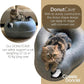 Premium Cat Bed caveTunnel Hiding Places for Indoor Cats(Large) Houses & Condos. Washable100% Nontoxic Eco-Friendly. Spaciousfor 2 Cats