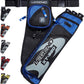 LEGEND XT320 Archery Quivers - Nylon Hip Quivers with 3 Arrow Tube Cases for Target Shooting - Adjustable Waist Belt, T-Slot, Storage Compartments for Accessories, Gear, Tools, Release Tab, Score Card