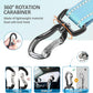 IOKHEIRA Dog Seatbelt, Adjustable, Reflective, Bungee Buffer, Large/Medium/Small, 900lbs, for Dogs