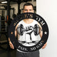 Custom Gym Metal Sign Personalized Workout Room Wall Art, Fitness Powerlifting Home Garage Center Motivational Decor, Gift for Women, Men, Dad, Papa, Grandpa, Mother, Sister, Girls, Modern Mount