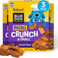 Blue Dog Bakery Natural Dog Treats, Mini Crunch, Assorted Flavors, 16.2oz, 3 Count
