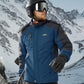 TACVASEN Winter Jacket Men's Water-Resistant Fleece Jacket Snow Ski Jacket Military Tactical Jacket Coat Parka Hood Raincoat