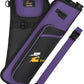 SUNYA Archery Hip Quiver for Arrows. Includes 3 Tubes Arrow Holder, Accessories Pockets and Waist Belt. Fit for Compound and Recurve Bow Practice.