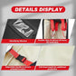 Horse Tail Extension Bag and Double Side Pin and Bristle Comb Brush, Red and Black Fake Horse Tail Bag