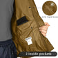 33,000ft Packable Rain Jacket Men's Lightweight Waterproof Rain Shell Jacket Raincoat with Hood for Golf Cycling Windbreaker