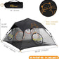 Outdoor Cat Play Tent for Indoors and Outdoors (X- Large Portable Pet House, Outdoor Cat Enclosure for Cats, Rabbits and Small Animals Easy to Connect with Run Tunnels, Cubes (Patented)