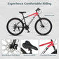AVASTA Earth 26 27.5 inch Mountain Bike with 21-Speed，Aluminum Frame, Dual Disc Brake, Comfortable Saddle,Multiple Colors