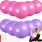 Aoriher 10 Pieces 9 Inch Exercise Pilates Ball Yoga Therapy Core Ball for Yoga Stability Barre Training Stretching Physical Posture Training Gym