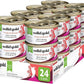 Solid Gold Wet Cat Food Pate in Coconut Oil - Healthy Canned Cat Food Pate w/Real Salmon, Omega Fatty Acids, Vitamins & Minerals - Grain Free & Gluten Free Canned Meals for Cats & Kittens - 24ct/3oz