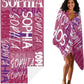 JML Personalized Beach Towel with Name, Custom Beach Towel with Name, Customized Microfiber Pool Towel, Quick Dry & Absorbent Swim Towel for Adult,Anniversary, Birthday, Summer Holiday,Vacation