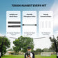 12x9ft / 16x10ft Barricade Backstop Net, Ball Sports Barrier, Practice Net for Baseball, Softball, Lacrosse, Soccer, Basketball and More