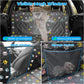 URPOWER Back Seat Extender for Dogs - Hard Bottom Dog Car Seat Cover Holds 400 lbs, Waterproof Dog Hammock Dogs Bed for Cars, SUVs & Small Trucks, Pet Backseat Protector with Mesh Window & Large Space