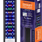 Coralife Fish Tank Aquarium Seascape WiFi/Bluetooth Smart LED Light Fixture, 18-24"