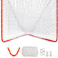 Velocity - Lacrosse Goal - Portable Steel Frame with Black Net, Perfect for Youth and Adult Training, Backyard Design
