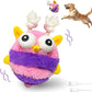 Moving Dog Toys – Rechargeable Interactive Dog Squeaky Toy with Motion-Activated Ball, Music, Recording & Silent Modes – Self-Play Toy for Small, Medium & Large Breeds (Bee)