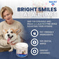 Rad Health Dog Dental Wipes - 100ct Pet Dental Finger Wipes, Easy No-Brush Teeth Cleaning, Removes Plaque & Tartar, Boosts Oral Hygiene, Freshens Breath, Gentle on Mouth, Strong on Build-Up
