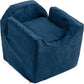 Snoozer Dog Car Seat: Lookout I Dog Booster Car Seat for Dogs Small 5-15 lbs, Size: Small, Fabric: Sapphire, Pet Car Seat to Alleviate Car Sickness for Dogs, Removable Machine Washable Cover