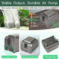hygger Aquarium Air Pump 10W/15W 0.025Mpa/0.03Mpa Powerful Adjustable Fish Tank Air Pump 4 Outlets Oxygen Aerator for Medium Large Fish Tank Up to 1000 Gallon,Samll Pond,Hydroponics,Commercial Use