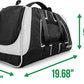 Sherpa Forma Frame Crash-Tested Travel Pet Carrier, Airline Approved & Guaranteed On Board - Black, Medium