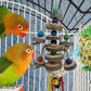 Bird Toys for Conures Parakeet, Birds Cage Accessories, Bird Shredding Foraging Toys for Cage