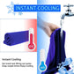 Cooling Towels 40 Pack 40"x 12", 160gsm Bulk Cool Towels, Soft Breathable, Super Absorbent, Quick Cold Towel, for Bowling, Yoga, Travel, Camping, Golf, Football, Hiking, Outdoor Work