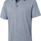 Men's Golf Polo Shirts Short Sleeve Striped Performance Moisture Wicking Dry Fit Golf Shirts for Men