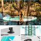 BM Paddle Board Inflatable Stand Up Paddle Board, SUP Paddleboard for Adult, Premium Accessories | Non-Slip EVA Deck & Foam Handles, Camera Mount, Double Action Pump, 85L Travel Backpack
