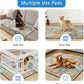 Washable Pee Pads for Dogs 2 Pack, Absorbent Reusable Puppy Pads Waterproof, Leakproof & Non-Slip Whelping Pad, Potty Training Pads for Dogs Playpen Mat 48x48