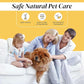 Dog Paw Cleaner - 5.1 Fl Oz of Alcohol Free Paw Cleansing Spray - Made with Aloe, Copaiba Oil, and Lemongrass Oil to Nourish and Clean Paws - Made in The USA