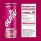 GURU PUNCH Organic Energy Drinks Variety Pack, Clean Energy Drink with Plant Based Natural Caffeine from Green Tea + Focus w/L-Theanine, Gluten Free, 140mg Caffeine, Healthy Drinks, 12oz (Pack of 12)