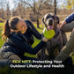 Yellow Tick Removal Glove for Humans & Pets - Safely Remove Ticks Effortlessly, Chemical-Free, Durable, Portable Tick Management Tool for Outdoor Adventures & Everyday Use