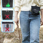 Gobeigo Dog Treat Pouch and Training Clicker, Upgrade Two Magnetic Closure to Prevent Spills, 2 Cup Treat Bag with Poop Bag Dispenser, Metal Clip Waist Belt Fanny Pack for Pet Walk (Black)