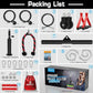 SERTT Weight Cable Pulley System Gym, Upgraded Cable Pulley Attachments for LAT Pull Down, Biceps Curl, Tricep, Arm Workouts - Home Gym Add On Equipment
