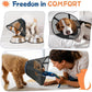 Dog Cone Collar to Stop Licking: Breathable Mesh Elizabeth Recovery Collar Alternative with Soft Padded After Surgery Neuter Spay Wound, for Large Medium, Small Dogs, Normal Eating and Drinking