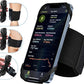 Cikyner Running Armband, 3 in 1 Running Phone Holder Sports Armband Bicycle Phone Holder 360° Rotatable & Detachable Running Phone Armband for 4.5-7'' iPhone Huawei for Gym Running Hiking