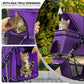 MoNiBloom 3 Wheels Pet Dog Cat Stroller for Small Medium Dogs Cats, Lightweight Foldable Jogger Stroller w/Storage Basket and Cup Holder, Purple