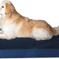Dogbed4less Luxury XXL Orthopedic Memory Foam Dog Bed for Extra Large Dogs with Durable Waterproof Internal Case, Removable Washable Denim Cover and Bonus Pet Bed Spare Cover, 55X37X4 Inches, Blue