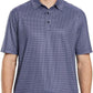Men's Golf Polo Shirts Short Sleeve Striped Performance Moisture Wicking Dry Fit Golf Shirts for Men